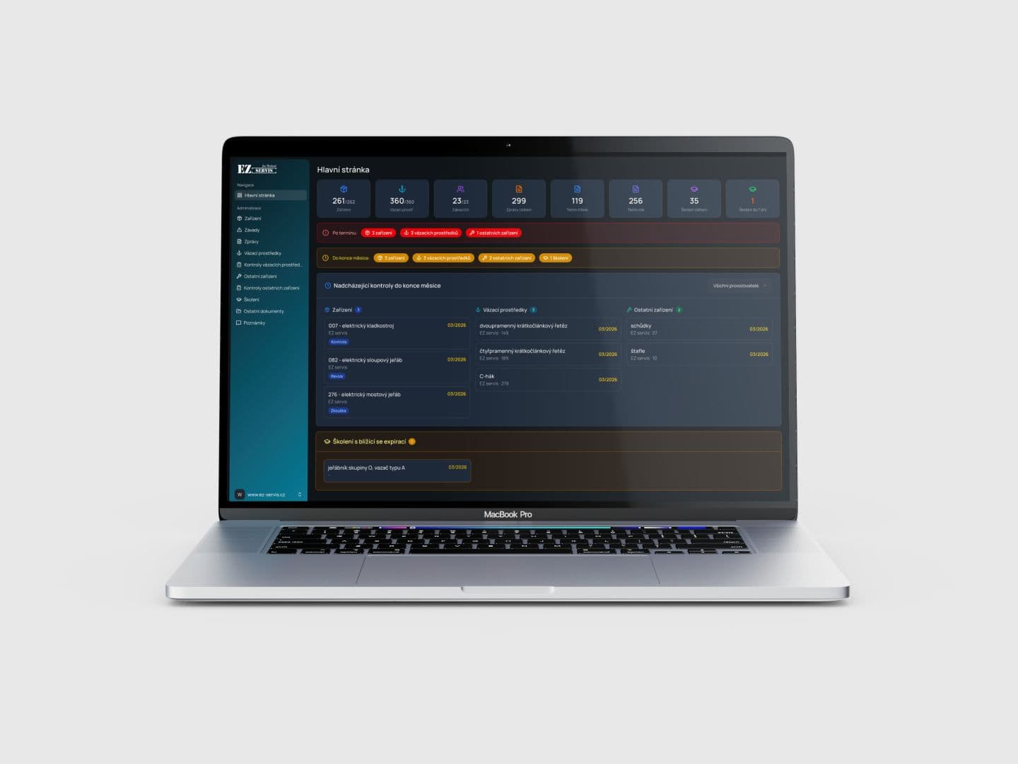 EZservis screenshot